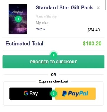 Add To Cart Your Star