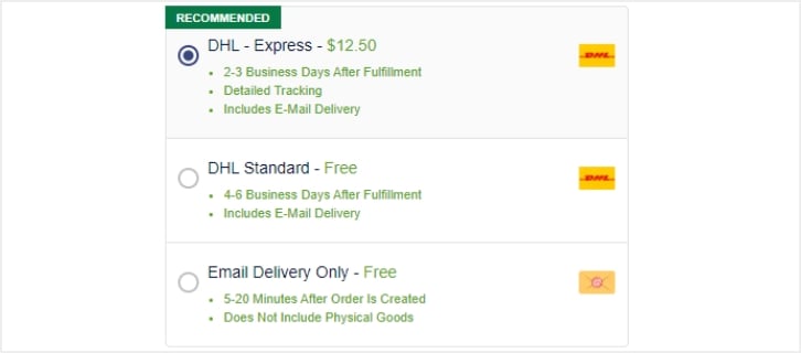 Checkout Second Step